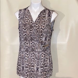 Beautiful Calvin Klein sleeveless  blouse L